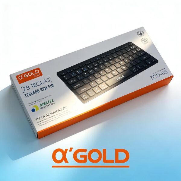 TECLADO KEYBOARD BLUETOOTH WIRELES 78 KEYS + FN FUNCTION KEYBOARD TCD-05 AGOLD TECLADO KEYBOARD BLUETOOTH WIRELES 78 KEYS + FN FUNCTION KEYBOARD TCD-05 AGOLD