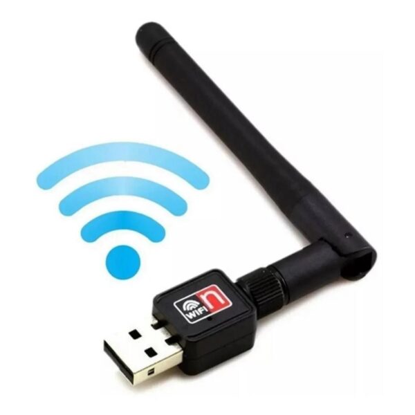 ADAPTADOR USB WIRELESS 2.4GHZ 802.11N 150MBPS WIFI COM ANTENA KP-AW156 KNUP