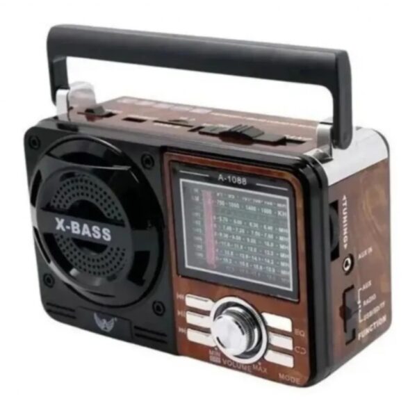 RADIO X-BASS A-1088 AD-1088 ALTOMEX FM/AM/USB/SD RADIO X-BASS A-1088 AD-1088 ALTOMEX FM/AM/USB/SD