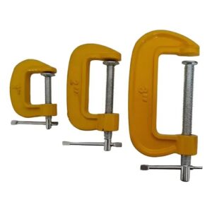 KIT GRAMPO TIPO C SARGENTO COM 03 UNIDADES BOM-3621 1''/2''/3'' BOMVINK