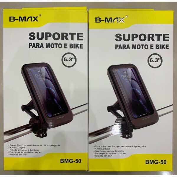 SUPORTE BOLSA PARA CELULAR RESISTENTE A AGUA PARA BICICLETA BMG-04 B-MAX SUPORTE BOLSA PARA CELULAR RESISTENTE A AGUA PARA BICICLETA BMG-04 B-MAX