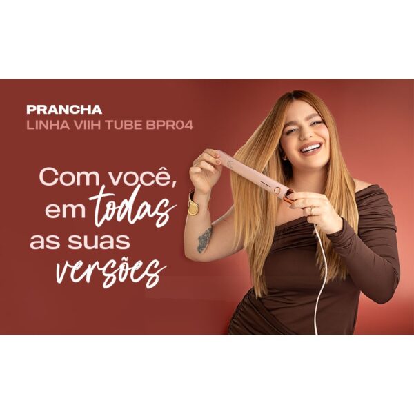 PRANCHA ALISADORA BRITANIA LINHA VIIH TUBE BPR04 40W BIVOLT