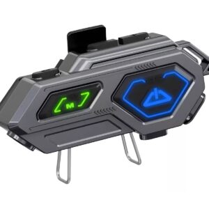 FONE BLUETOOTH INTERCOMUNICADOR PARA CAPACETE V5.3 MT-C001 TOMATE