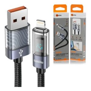CABO USB LIGHTNING 12W LED 1 METRO CB138-2 AGOLD PRO