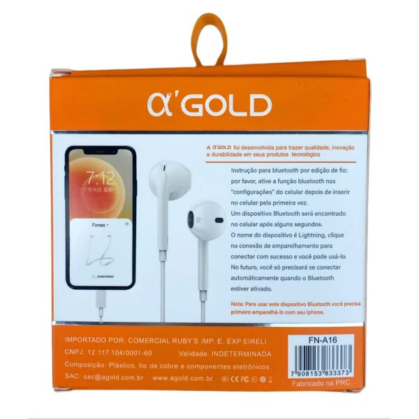 FONE LIGHTNING FN-A39L AGOLD