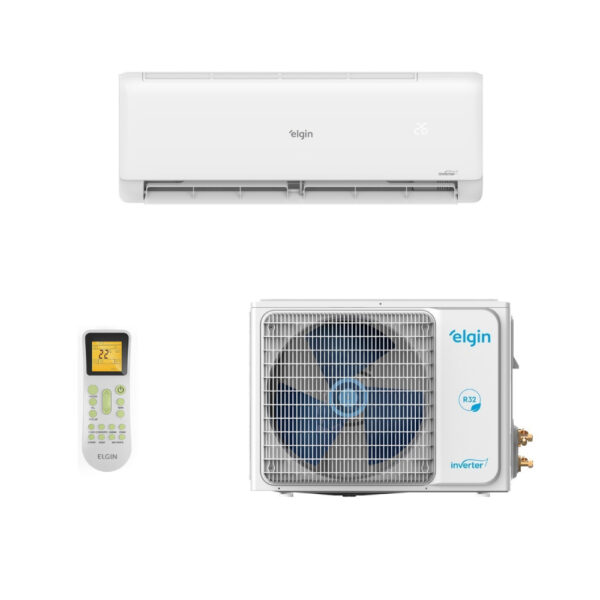 AR CONDICIONADO 9000BTUS ELGIN HW INVERTER III FRIO ECO R32 HJFO09C2WG 220V