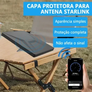 CAPA PROTETORA PARA STARLINK MINI SILICONE XL-7904 ONEX