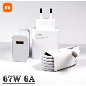 CARREGADOR USB TIPO C 67W XIAOMI MDY-12-EH HYPER CHARGE COMBO