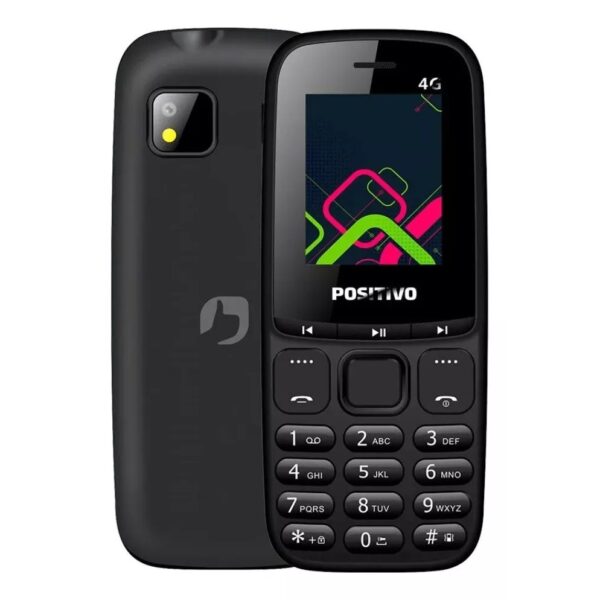 CELULAR POSITIVO P26 DUAL 4G CHIP PRETO