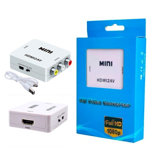 CONVERSOR HDMI PARA AV HDMI2AV VIDEO CONVERTER 1080P FULL HD ILE-4113 IT-BLUE CONVERSOR HDMI PARA AV HDMI2AV VIDEO CONVERTER 1080P FULL HD ILE-4113 IT-BLUE