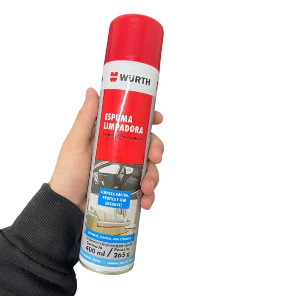 ESPUMA LIMPADORA 400ML/265G WURTH