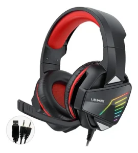 FONE HEADSET GAMER USB+P2 RGB LEY-2303 LEHMOX
