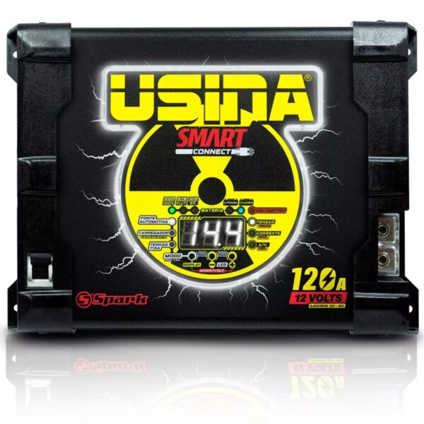 FONTE PARA BATERIA AUTOMOTIVA 120AP SAIDA 12V BIVOLT