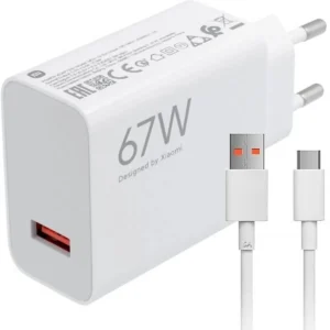 FONTE USB 67W XIAOMI MDY-12-EH PADRÃO BR HYPER CHARGE POWER