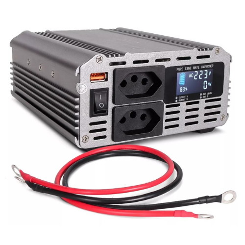 INVERSOR DE TENSÃO VEICULAR 1000W TECNOLOGIA UPS 12V-220V KP-590/220V KNUP INVERSOR DE TENSÃO VEICULAR 1000W TECNOLOGIA UPS 12V-220V KP-590/220V KNUP