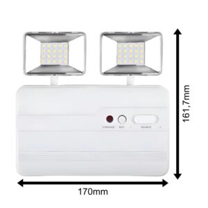 LUMINARIA DE EMERG&Ecirc;NCIA LED RECARREG&Aacute;VEL MD-12747 INOVA