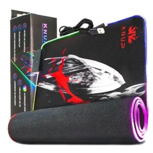 MOUSE PAD GAMER LED RGB 80X30CM KP-S011 KNUP