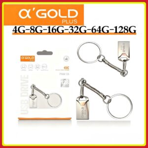PENDRIVE 8GB USB DRIVE METALICO COM CHAVEIRO PNM-62 AGOLD