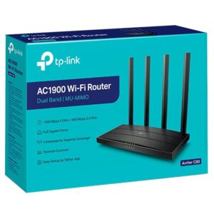 ROTEADOR TP-LINK WI-FI AC1900 DUAL BANDMU-MIMO ARCHER C80