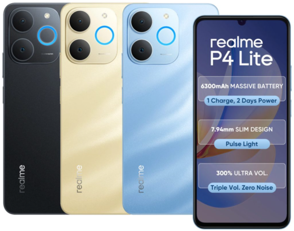 SMARTPHONE REALME P4 LITE 4GB RAM 256GB ROM