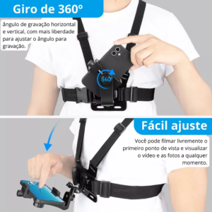 SUPORTE ESPORTIVO PARA CELULAR E CAMERAS LE-3631 IT-BLUE
