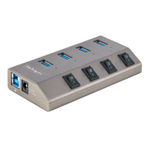 SWITCH USB HUB 4 PORTAS FLOW HUB USB/USB C/RJ45 AD-262 HREBOS