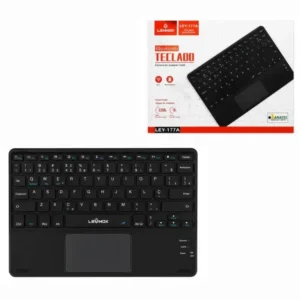 TECLADO PORT&Aacute;TIL BLUETOOTH WIFI RECARREG&Aacute;VEL LEY-177A LEHMOX