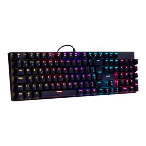 TECLADO USB GAMER MEC&Acirc;NICO ORION V2 COM FIO PRETO DAZZ