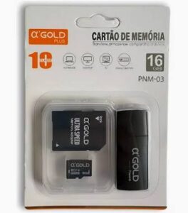 CARTAO DE MEMORIA 16GB PNM-70 AGOLD
