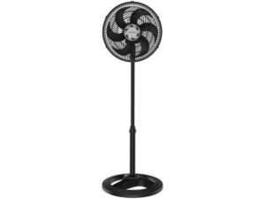 VENTILADOR DE COLUNA 30CM TURBO 6 P&Aacute;S PRETO 52W VENTISOL PREMIUM 220V