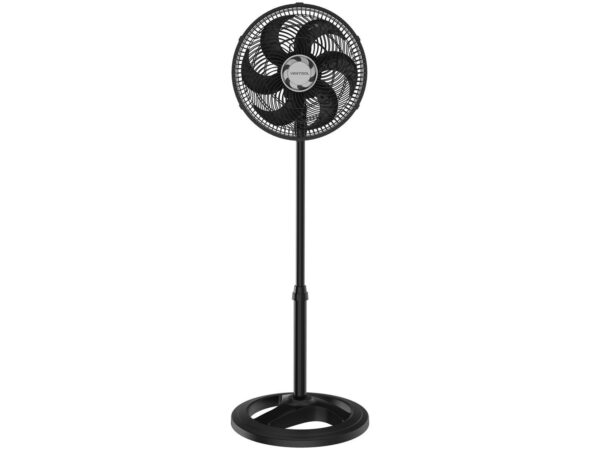 VENTILADOR DE COLUNA 30CM TURBO 6 P&Aacute;S PRETO 52W VENTISOL PREMIUM 220V