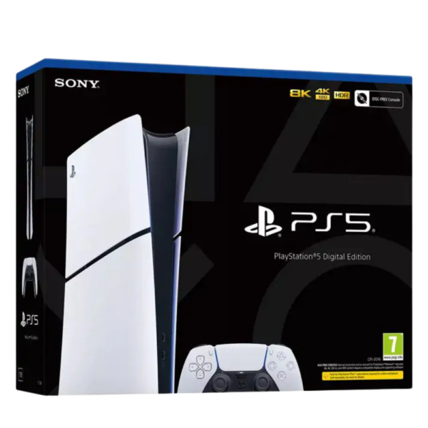 VIDEO GAME PLAYSTATION 5 PS5 SLIM 825GB 4K MIDIA DIGITAL + 2 JOGOS CFI-2114 1000050614
