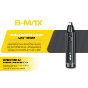 APARADOR DE PELOS NASAL BM-C037 B-MAX