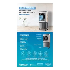 CLIMATIZADOR 60 LITROS SUMAY SM-CP60L220V