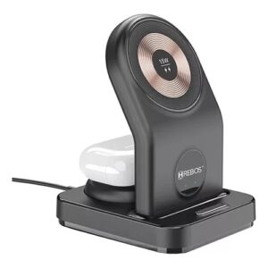 CARREGADOR INDU&Ccedil;&Atilde;O 15W 3 EM 1 HS-522 HREBOS