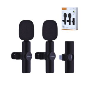 MICROFONE DE LAPELA TIPO C DUPLO AGOLD PLUS MCF-07