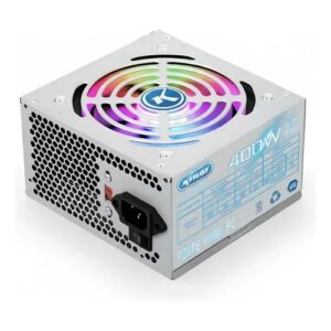 FONTE ATX 400W GAMER PARA PC COM LED RGB KP-CB204 BIVOLT KNUP