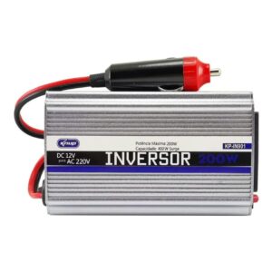 INVERSOR DE ENERGIA 200W AUTOMOTIVO 12V KNUP KP-IN901