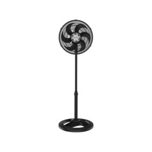 VENTILADOR DE COLUNA 30CM TURBO 6 PÁS PRETO 52W VENTISOL PREMIUM 220V