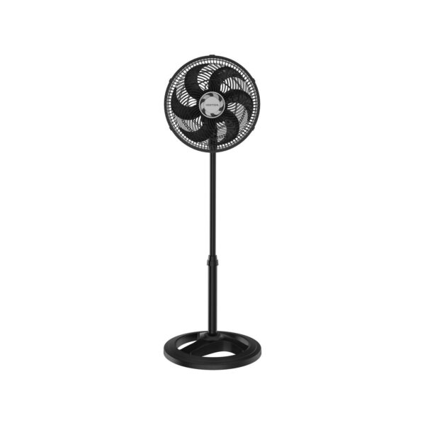 VENTILADOR DE COLUNA 30CM TURBO 6 P&Aacute;S PRETO 52W VENTISOL PREMIUM 220V