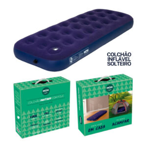 COLCH&Atilde;O INFLAVEL SOLTEIRO MOR 1,85MT X 76CM 100KG 009071