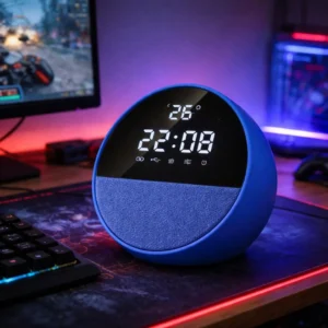 CAIXA DE SOM BLUETOOTH PORTATIL 15W DISPLAY DIGITAL SM-53 AGOLD