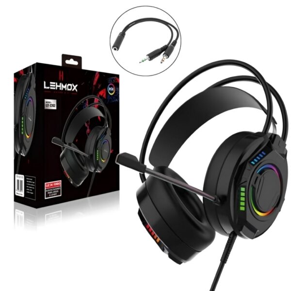 FONE HEADSET USB RGB LEY-2304 LLEHMOX