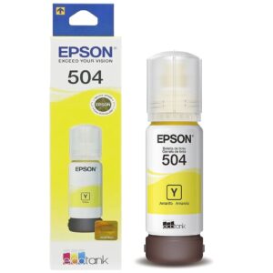 REFIL DE TINTA EPSON 504 AMARELO T504420 C13T03N42A 70ML