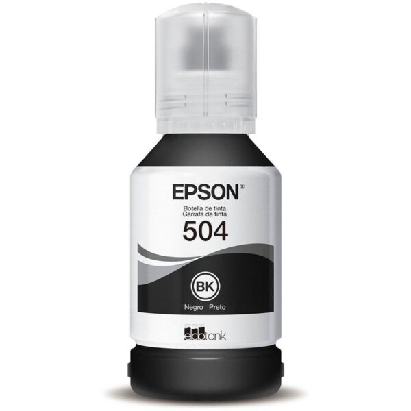 REFIL DE TINTA EPSON 504 PRETO T504120 C13T03N12A 127ML REFIL DE TINTA EPSON 504 PRETO T504120 C13T03N12A 127ML