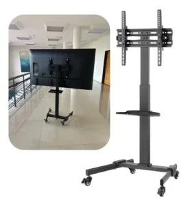 SUPORTE M&Oacute;VEL PEDESTAL PARA TV 34'' A 65'' 40KG LE-3421 IT-BLUE