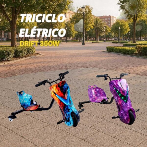 TRICICLO ELETRICO DRIFT 36V 350W