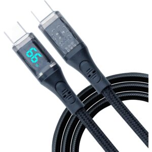 CABO USB TIPO C 66W TURBO LED 1.0MT CB138-3 AGOLD