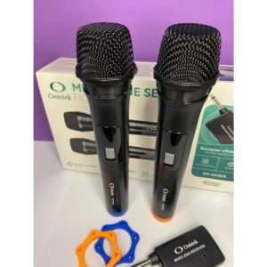 MICROFONE SEM FIO DUPLO 2.4G ON-MC825 ONISTEK