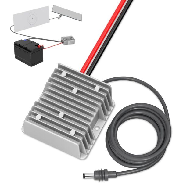 FONTE DC BOOST PARA STARLINK 3 METROS PINO 3MM ENTRADA 10-28V SAIDA 105W 30V 3.5A DC-SYQ 3M